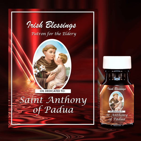 Oil Dedicated to St Anthony of Padua (Patron for the Elderly)