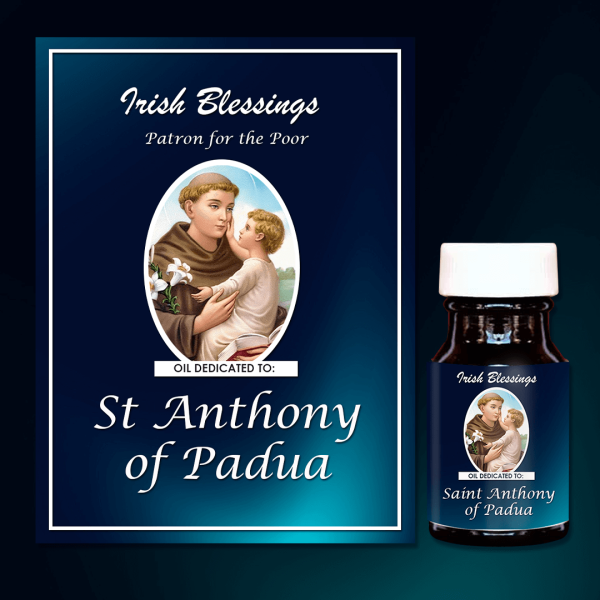 Oil Dedicated to St Anthony of Padua (Patron for the Poor)