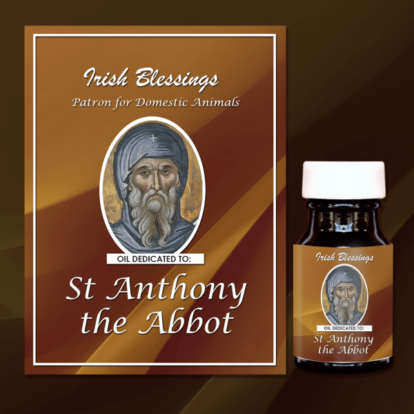 Oil Dedicated to St Anthony the Abbot Healing Oil (Patron for Domestic Animals)