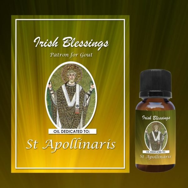 Oil Dedicated to St Apollinaris (patron for gout)