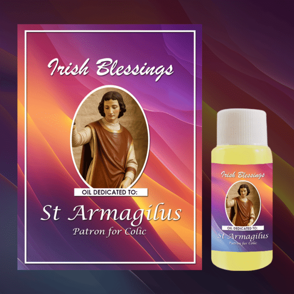 Oil Dedicated to St Armagilus (Patron for Colic)