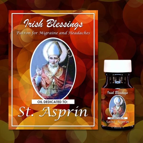 Oil Dedicated to St Asprin (Patron for Migraine and Headaches)