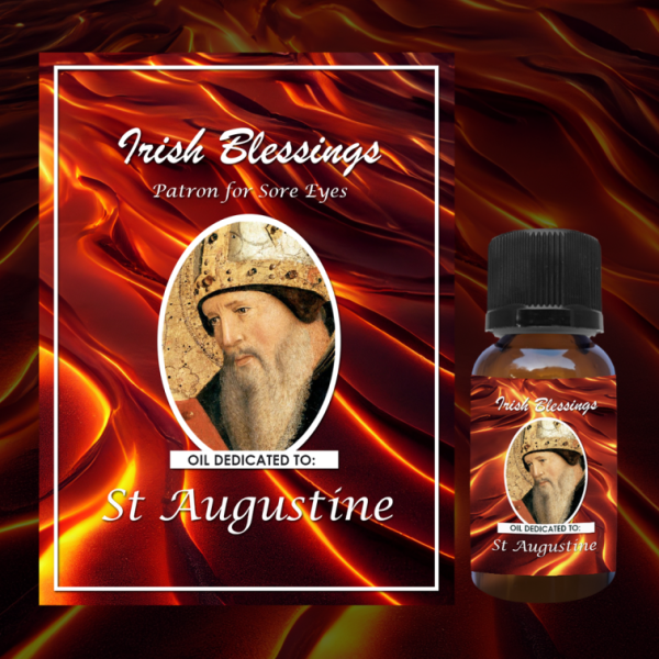 Oil Dedicated to St Augustine (Patron for Sore Eyes)