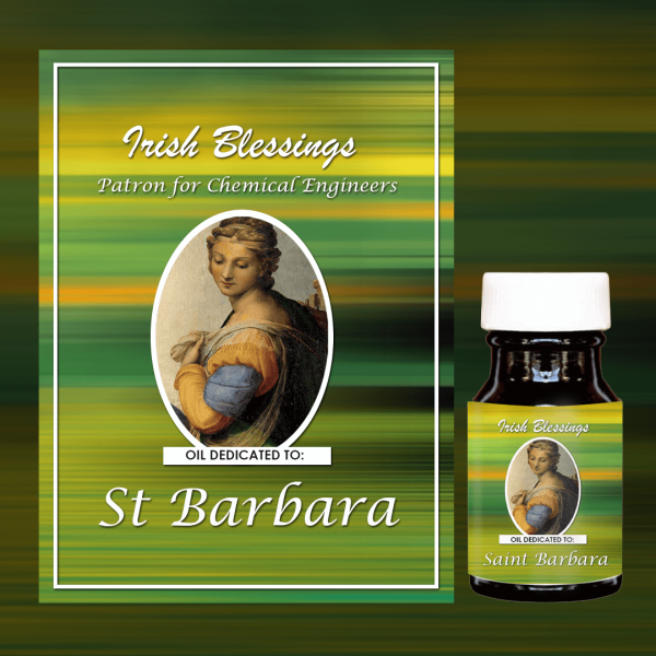 Oil Dedicated to St Barbara 6 (Patron for Chemical Engineers)