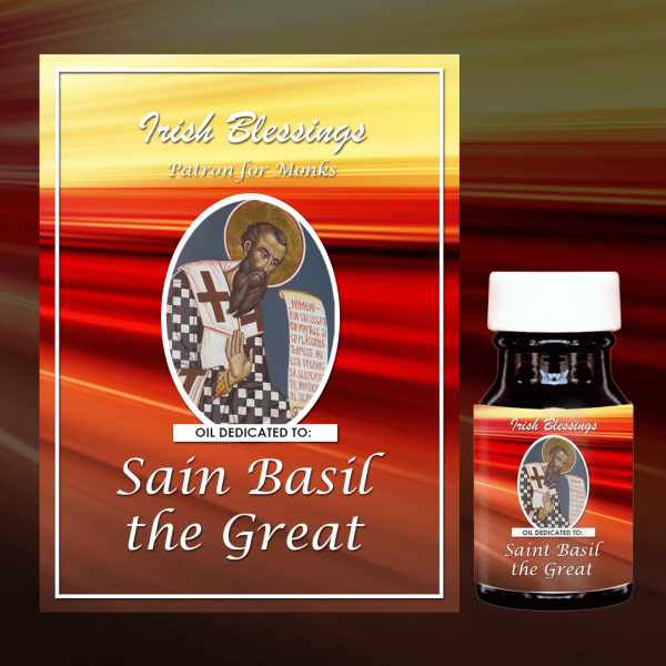 Oil Dedicated to St Basil the Great 2 (Patron for Monks)