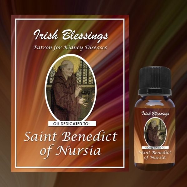 Oil Dedicated to St Benedict of Nursia 5 (Patron for Kidney Disease)