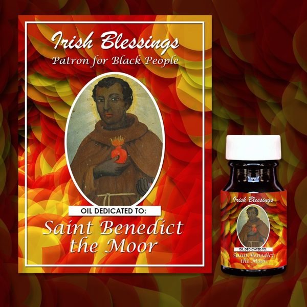 Oil Dedicated to St Benedict the Moor (Patron for Black People)