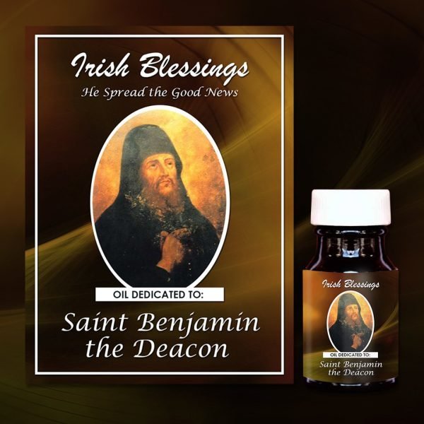 Oil Dedicated to St Benjamin the Deacon (He Spread the Good News)