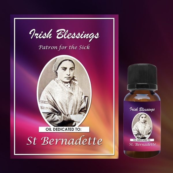 Oil Dedicated to St Bernadette (Patron for the Sick)