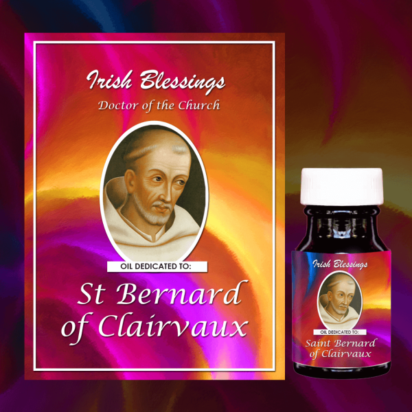 Oil Dedicated to St Bernard of Clairvaux 2 (Doctor of the Church)