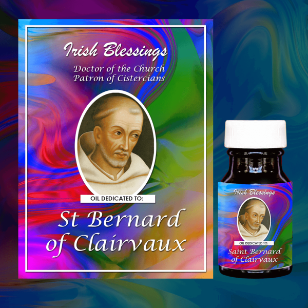 Oil Dedicated to St Bernard of Clairvaux (Doctor of the Church Patron of Cistercians)