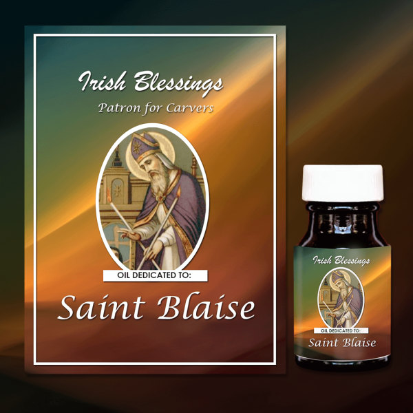 Oil Dedicated to St Blaise 4 (Patron for Carvers)