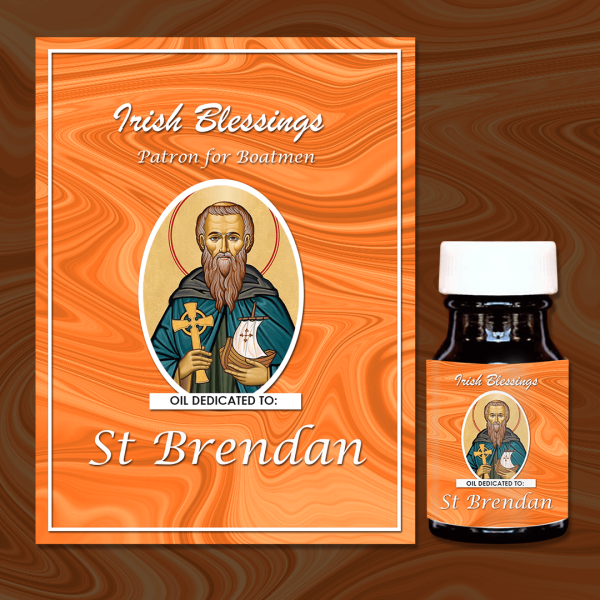 Oil Dedicated to St Brendan (Patron for Boatmen)