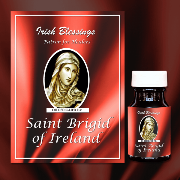Oil Dedicated to St Brigid of Ireland 4 (Patron for Healers)