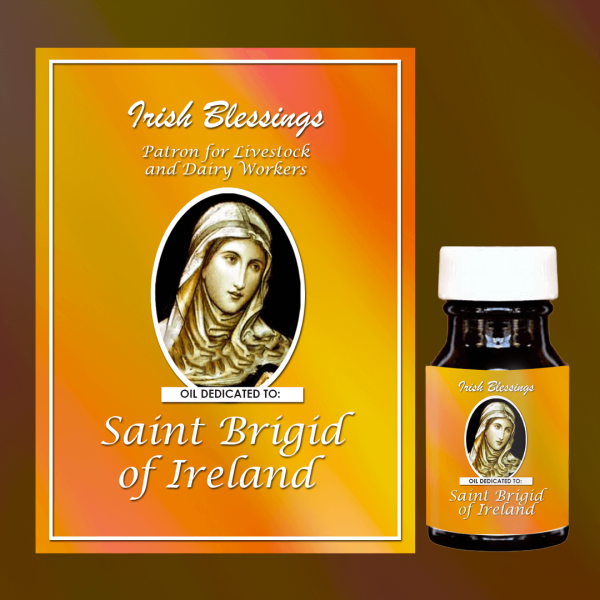 Oil Dedicated to St Brigid of Ireland 5 (Patron for Livestock and Dairy Workers)