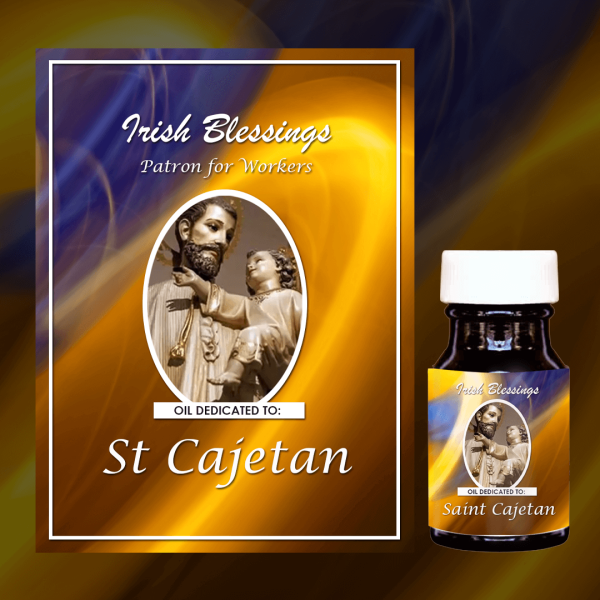 Oil Dedicated to St Cajetan 3 (Patron for Workers)