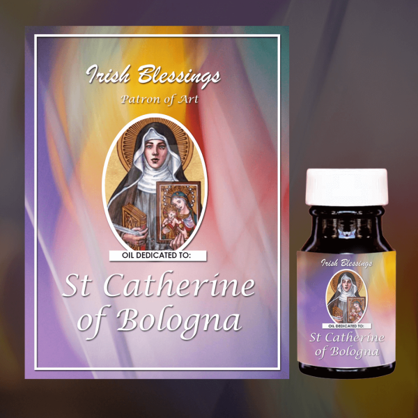Oil Dedicated to St Catherine of Bologna 3 (Patron of Art)