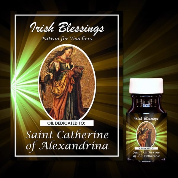 Oil Dedicated to St Catherine of Alexandrina (Patron for Teachers)