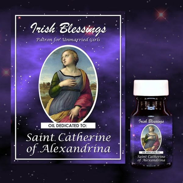 Oil Dedicated to St Catherine of Alexandrina 2 (Patron for Unmarried Girls)