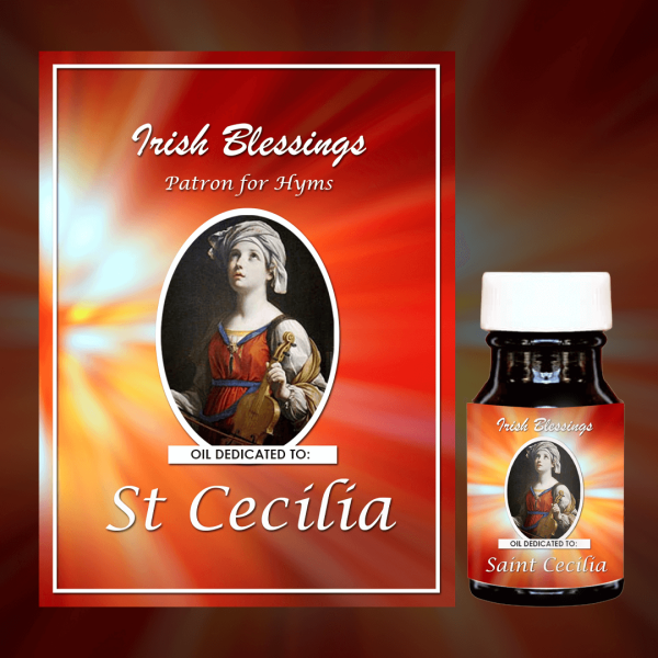 Oil Dedicated to St Cecilia 3 (Patron for Hymns)