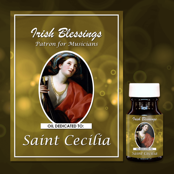 Oil Dedicated to St Cecilia (Patron for Musicians)