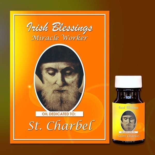 Oil dedicated St Charbel  (great miracle worker)