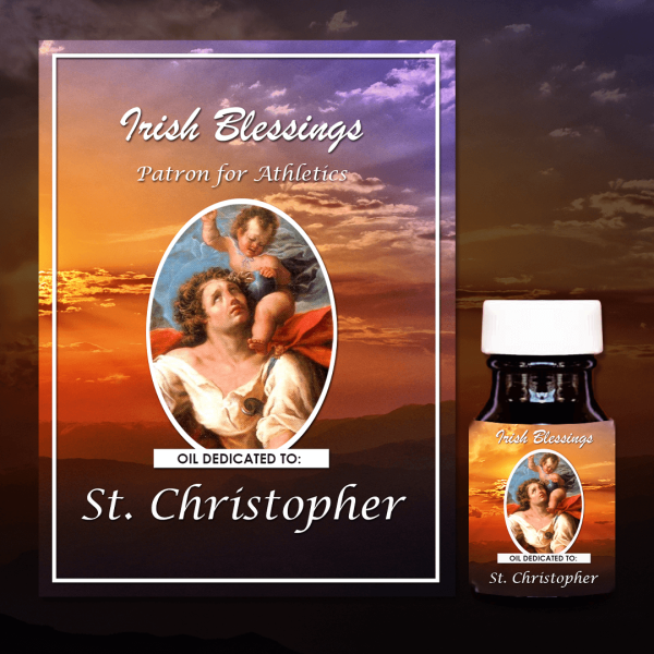Oil Dedicated to St Christopher (Patron for Athletics)