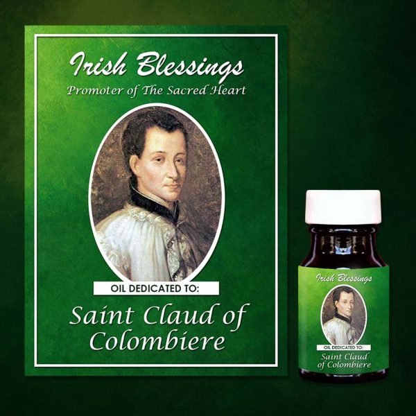 Oil Dedicated to St Claud of Colombiere (Promoter of the Sacred Heart)