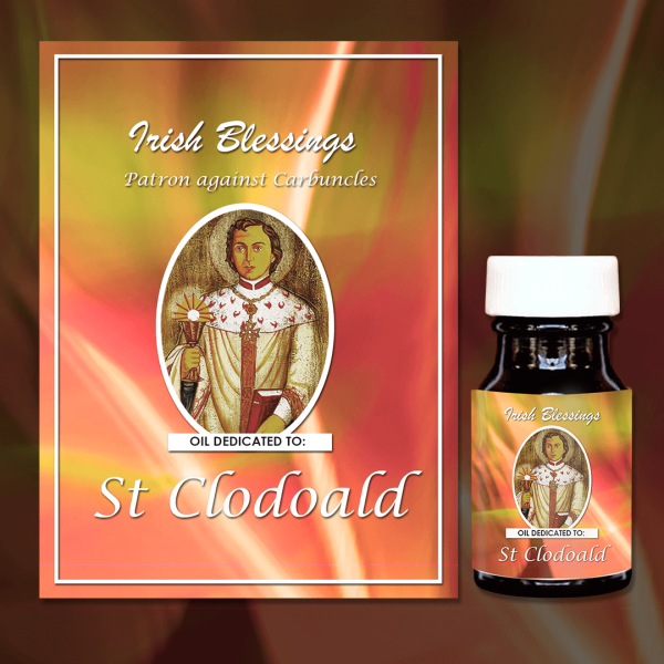 Oil Dedicated to St Clodoald (Patron against Carbuncles)