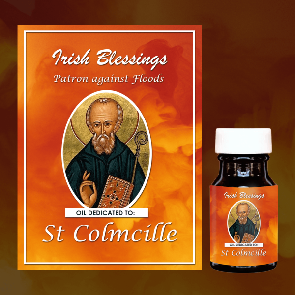 Oil Dedicated to St Colmcille (Patron against Floods)
