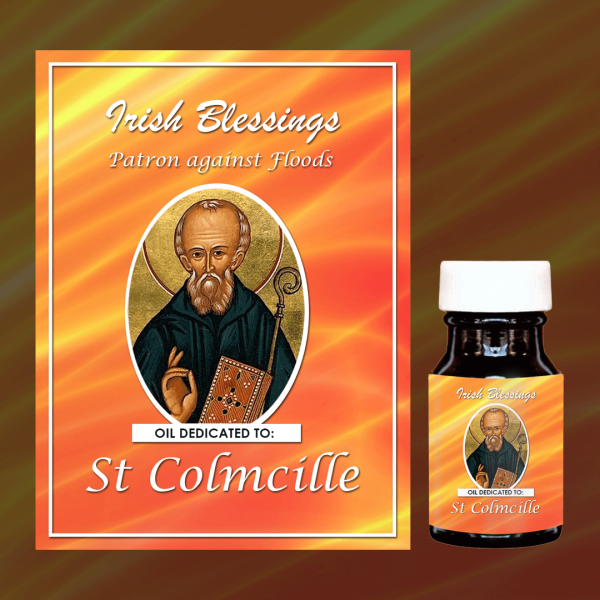 Oil Dedicated to St Colmcille 2 (Patron against Floods)