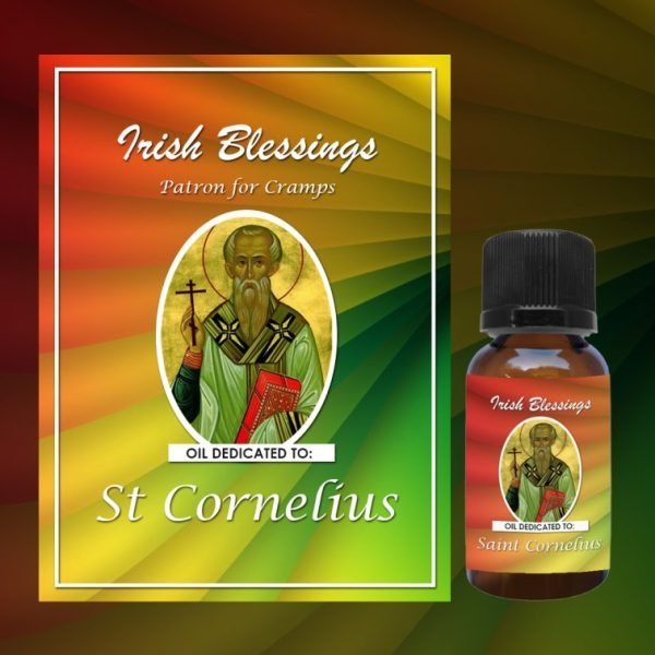 Oil dedicated to St Cornelius 2 Patron for Cramps