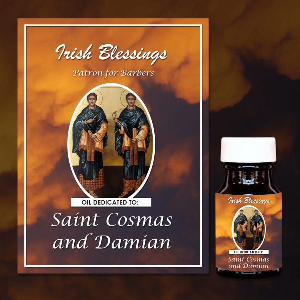 Oil Dedicated to St Cosmas and Damian (Patron for Barbers)