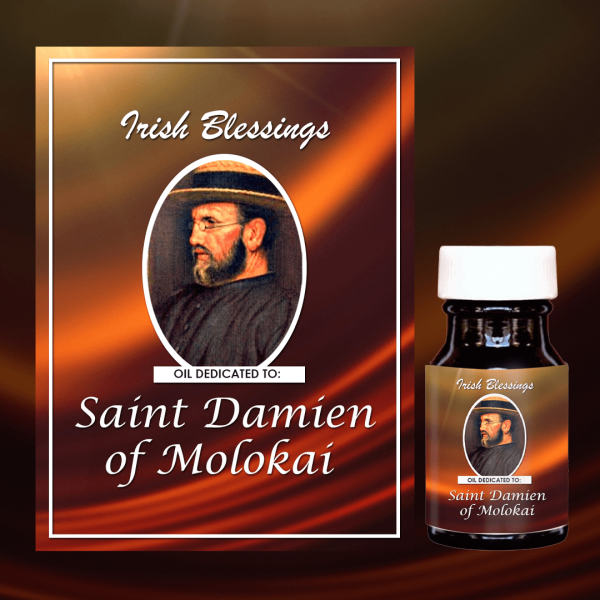 Oil Dedicated to St Damien of Molokai 1