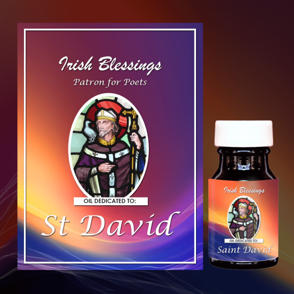 Oil Dedicated to St David (Patron for Poets)