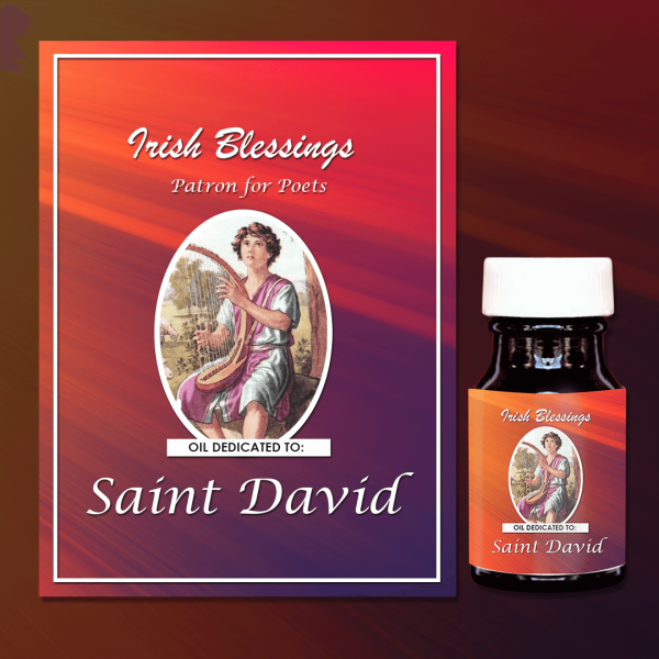 Oil Dedicated to St David (Patron for Poets)