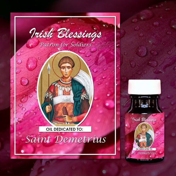 Oil Dedicated to St Demetrius (Patron for Soldiers)