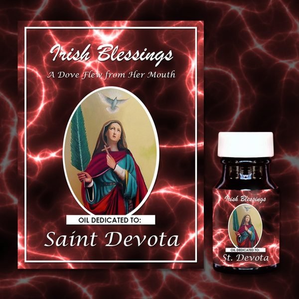 Oil Dedicated to St Devota (A Dove Flew from her Mouth)