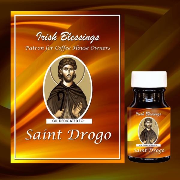 Oil Dedicated to St Drogo 4 (Patron for Coffee House Owners)