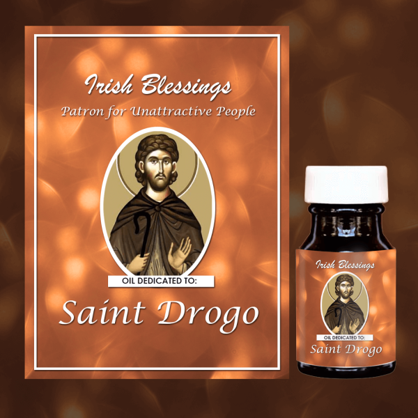 Oil Dedicated to St Drogo 9 (Patron for Unattractive People)