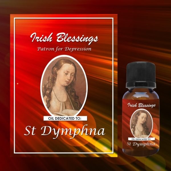 Oil Dedicated To St Dymphna 5 (Patron for Depression)