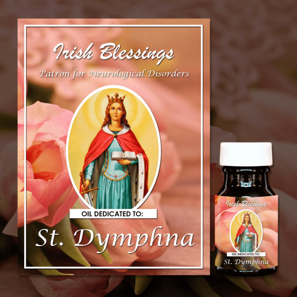 Oil Dedicated To St Dymphna 7 (Patron for Neurological Disorders)