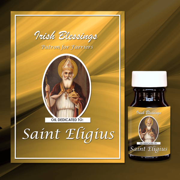 Oil Dedicated to St Eligius 3 (Patron for Farriers)