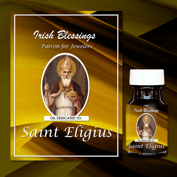 Oil Dedicated to St Eligius 4 (Patron for Jewelers)