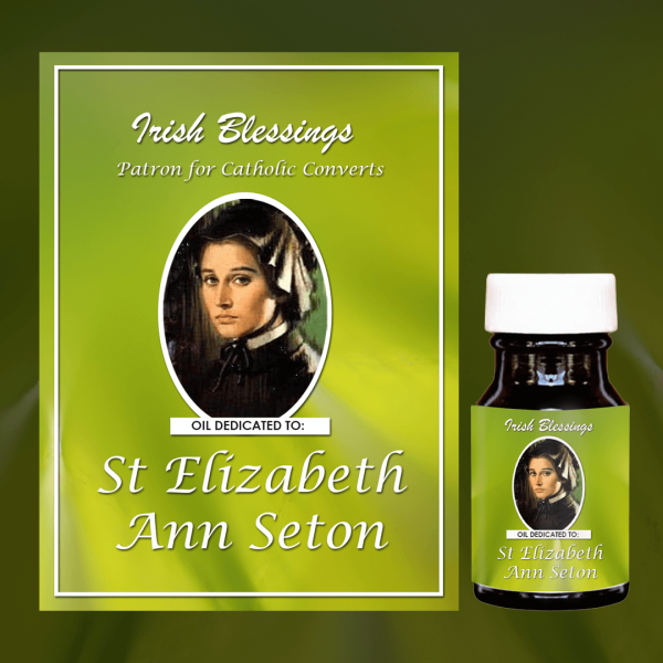Oil Dedicated to St Elizabeth Ann Seton 3 (Patron for Catholic Converts)