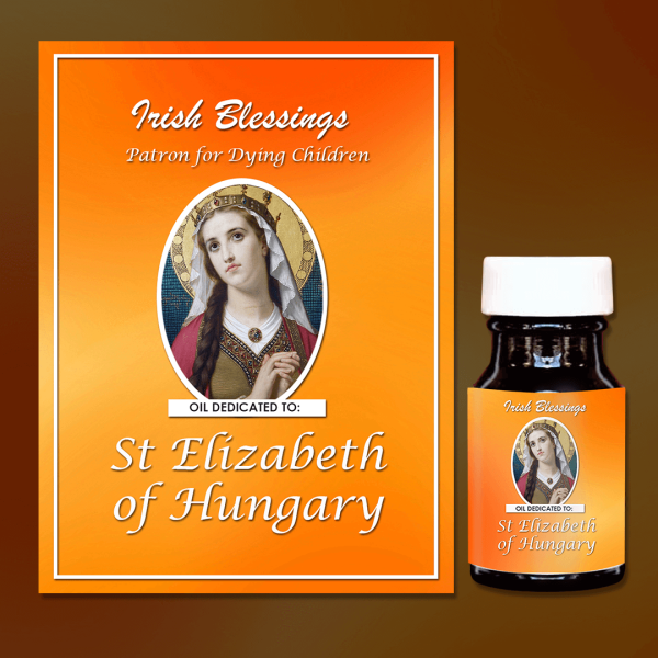 Oil Dedicated to St Elizabeth of Hungary (Patron for Dying Children)
