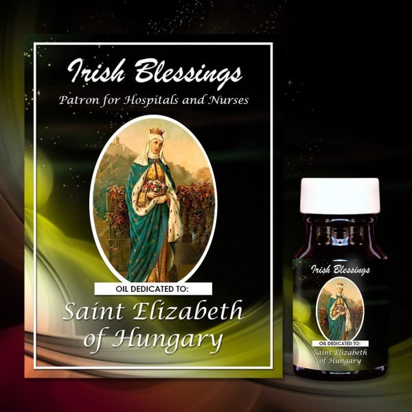 Oil Dedicated to St Elizabeth of Hungary 4 (Patron for Hospitals and Nurses)