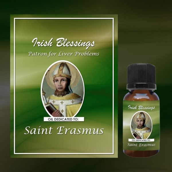 Oil dedicated to St Erasmus (Patron for liver problems)