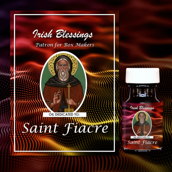 Oil Dedicated to St Fiacre 6 (Patron for Box Makers)
