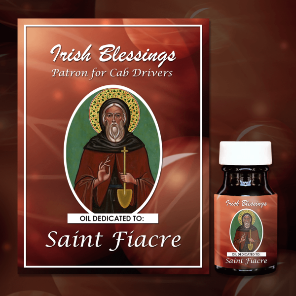 Oil Dedicated to St Fiacre 2 (Patron for Cab Drivers)